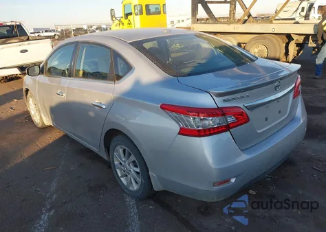 2015 Nissan Sentra Sv z USA, uszkodzony, nr VIN 3N1AB7AP2FY248089